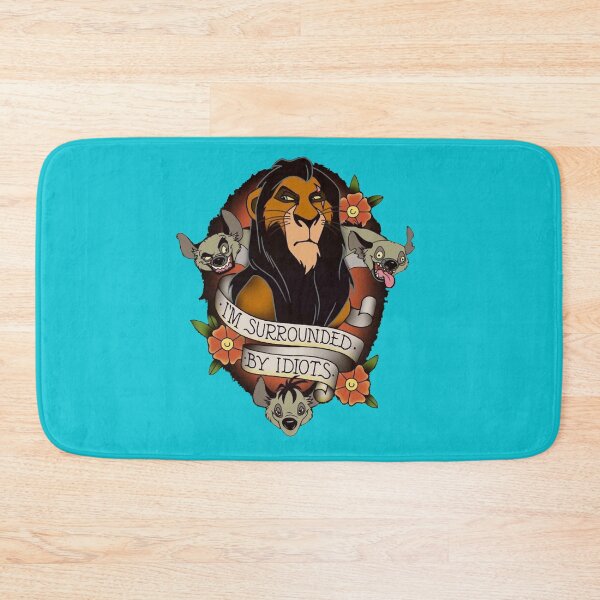 Item preview, Lion King - Surrounded by idiots - scar designed and sold by NavarEli.