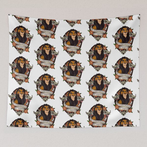 Item preview, Lion King - Surrounded by idiots - scar designed and sold by NavarEli.