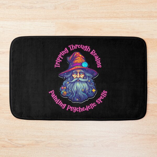 Item preview, Tripping Through Realms, Painting Psychedelic Spells - Pink Text designed and sold by LMBoutique.