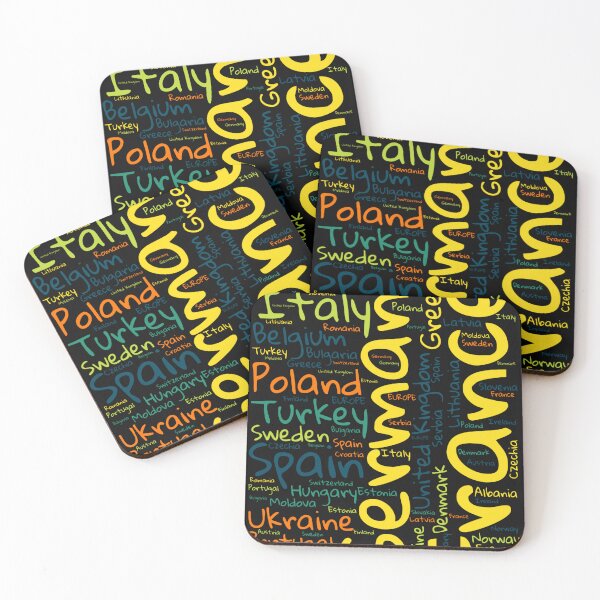 Item preview, Europe - Continents Dictionary in Color and Humor designed and sold by MyDearWorld.
