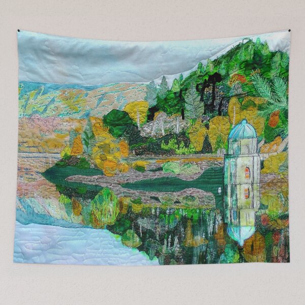 Item preview, Dam in Elan Valley. Pen Y Garreg designed and sold by NisaKiley.