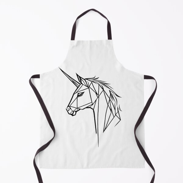 Item preview, Black Line Unicorn designed and sold by DiscoGypsyFish.