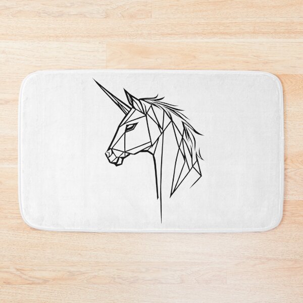 Item preview, Black Line Unicorn designed and sold by DiscoGypsyFish.