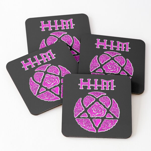 Item preview, Heartagram Him Band Tee Him Logo Pink Ville Valo Music Heartgram designed and sold by ElahTheodoreee.