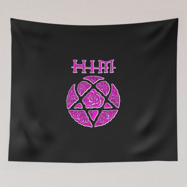 Item preview, Heartagram Him Band Tee Him Logo Pink Ville Valo Music Heartgram designed and sold by ElahTheodoreee.