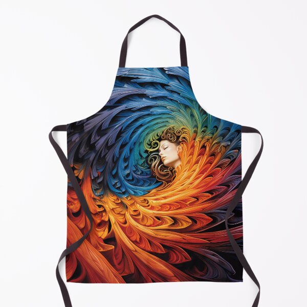 Item preview, “The grace of feathers and femininity” designed and sold by Art-Vortex-fr.