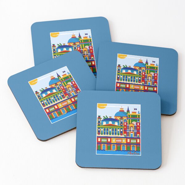 Item preview,  MALTA : Vintage Colorful Travel and Tourism  Advertising Poster Print designed and sold by posterbobs.