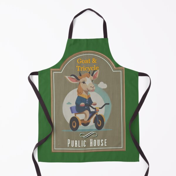 Item preview, Pub Signs: The Goat & Tricycle designed and sold by halibutgoatramb.