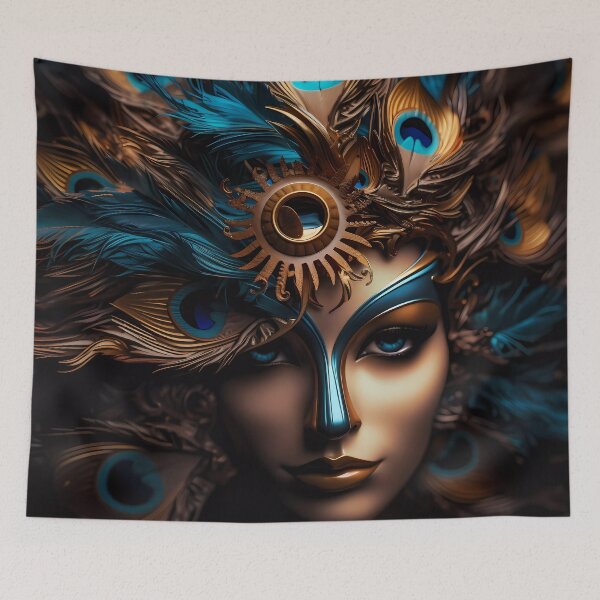 Item preview, “The grace of feathers and femininity” designed and sold by Art-Vortex-fr.
