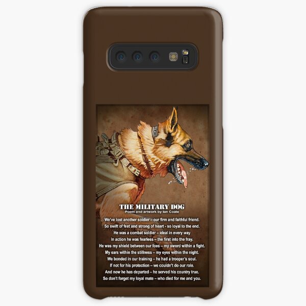 The Military Dog Samsung Galaxy Snap Case