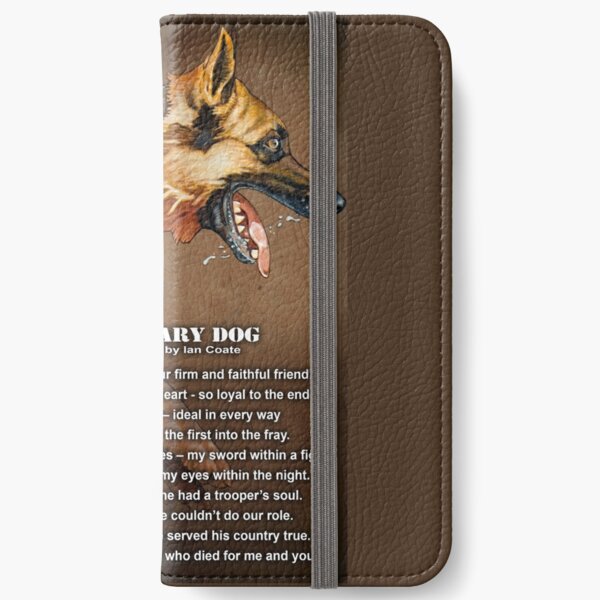 The Military Dog iPhone Wallet