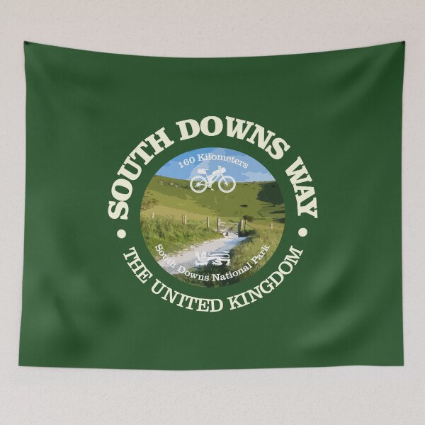 Item preview, South Downs Way (cycling c) designed and sold by curranmorgan.