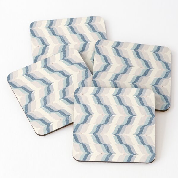 Item preview, Seagull Chevron - White Coffee designed and sold by appleyards.