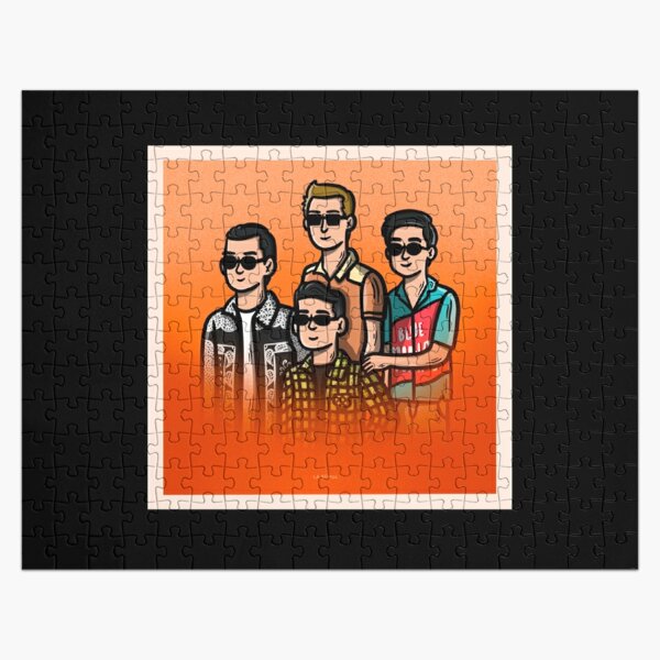 Solve Big Time Rush jigsaw puzzle online with 54 pieces