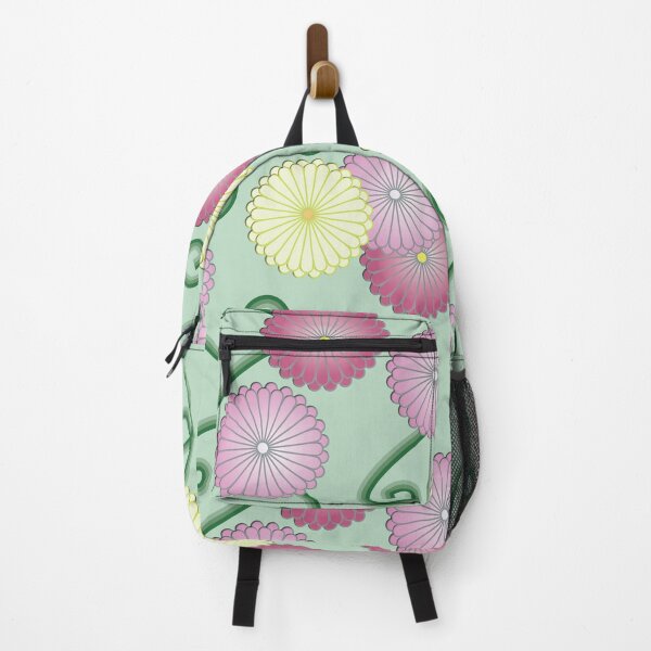 Item preview, Mellow Flower Theme with a Pale Green Background designed and sold by Aureusglow.