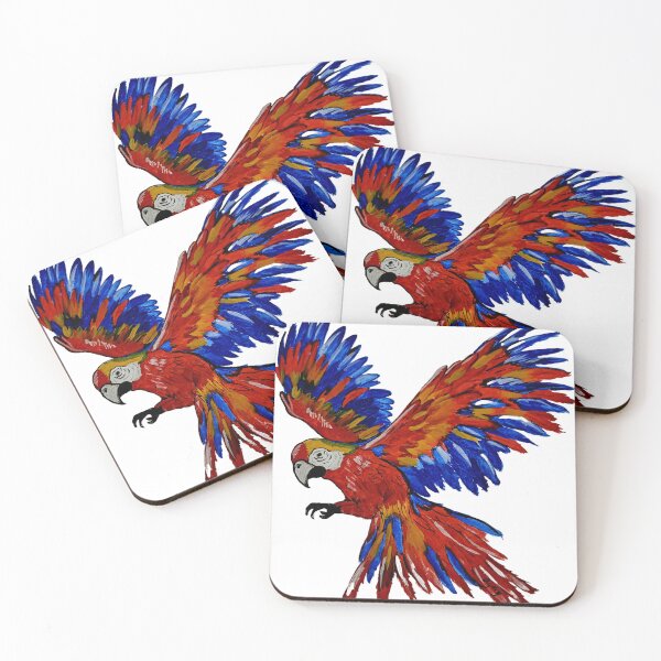 Item preview, Macaw Flying designed and sold by ayarydesign.