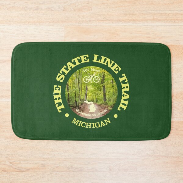 Item preview, State Line Trail (cycling c) designed and sold by curranmorgan.
