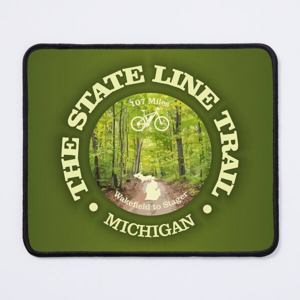 Item preview, State Line Trail (cycling c) designed and sold by curranmorgan.