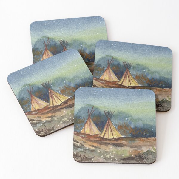 Item preview, Camping Under The Stars designed and sold by Mugdha Kakade Studio.