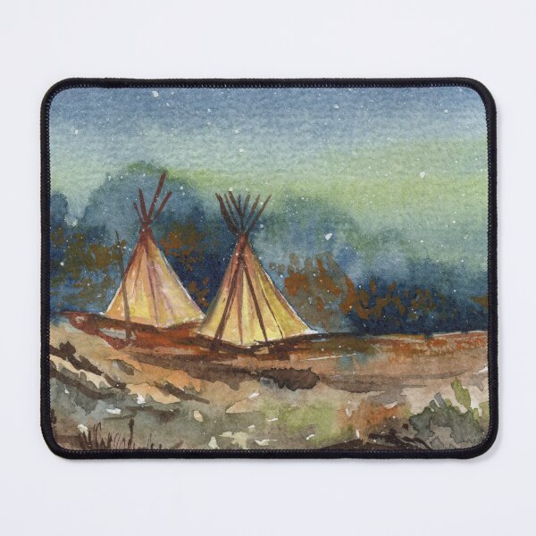Item preview, Camping Under The Stars designed and sold by Mugdha Kakade Studio.