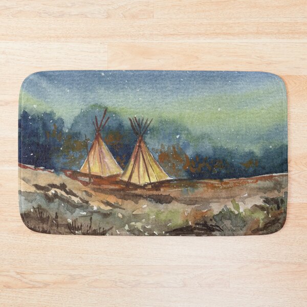 Item preview, Camping Under The Stars designed and sold by Mugdha Kakade Studio.