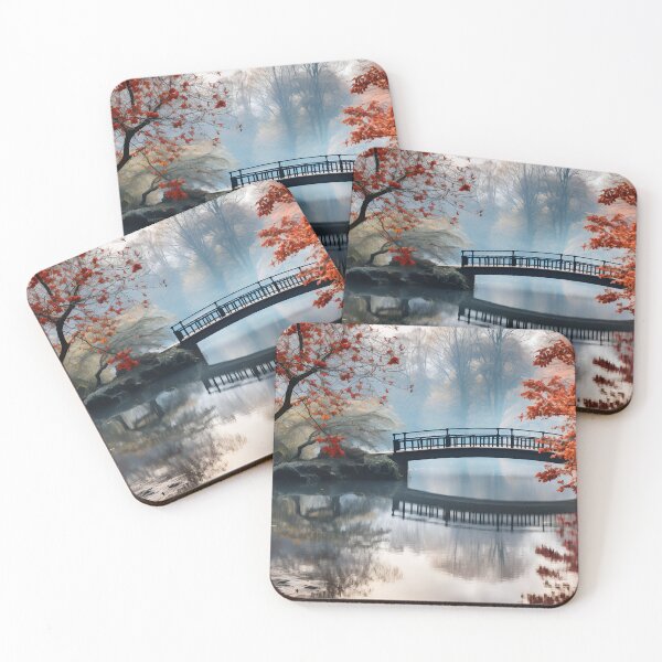 Item preview, Bridge in the park  designed and sold by Art by Lilia.