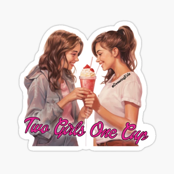 Two Girls One Cup Poster for Sale by SwearingKids