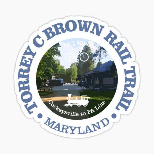 Item preview, Torrey C Brown Rail Trail (cycling c) designed and sold by curranmorgan.