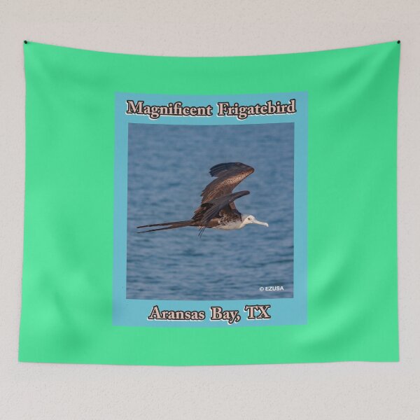 Item preview, Give The Bird To Your Lover: Magnificent Frigatebird ~ Aransas Bay, Texas designed and sold by MoreEZUSA-Here.