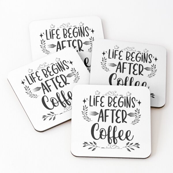 Item preview, Life Begins After Coffee designed and sold by Buyfastcart.