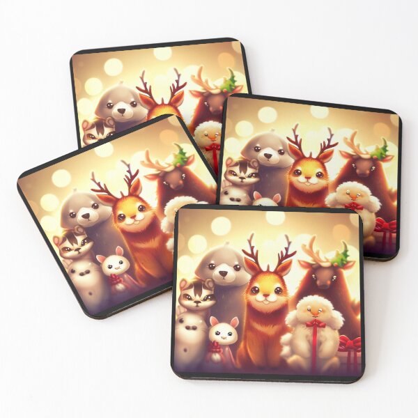 Item preview, Christmas Animals 1 designed and sold by CrankyOldDude.