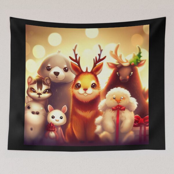 Item preview, Christmas Animals 1 designed and sold by CrankyOldDude.