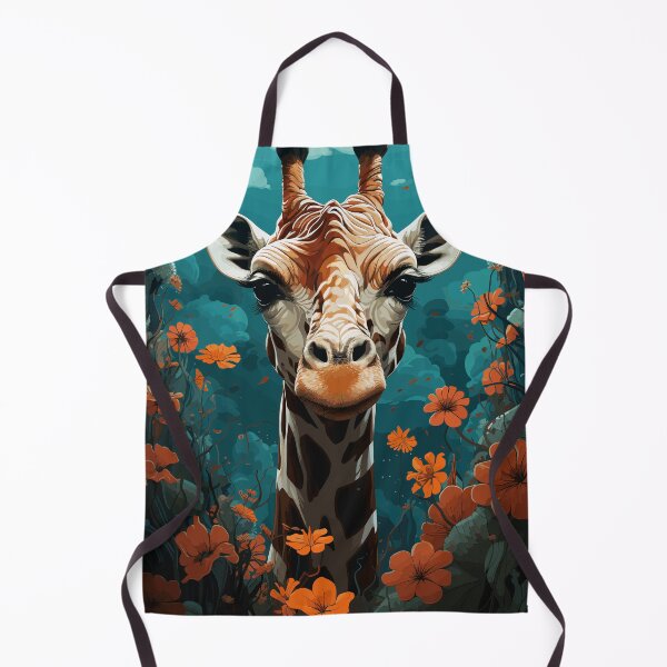 Item preview, Giraffe Taken Selfie designed and sold by TheFrenchVegan.