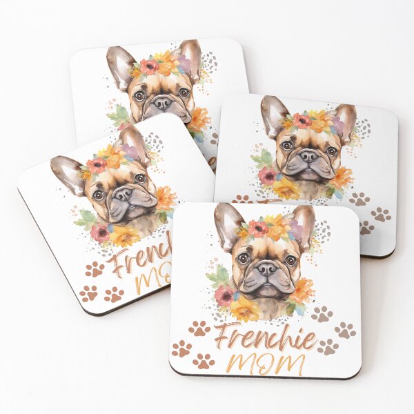 Item preview, Frenchie Mom - Cute French Bulldog - Pastel Watercolors designed and sold by Fourmutz.