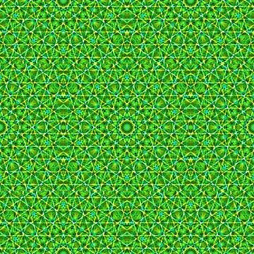 Vorschaubild zum Design Grünes Netz Kaleidoskop KLEIN von pASob-dESIGN