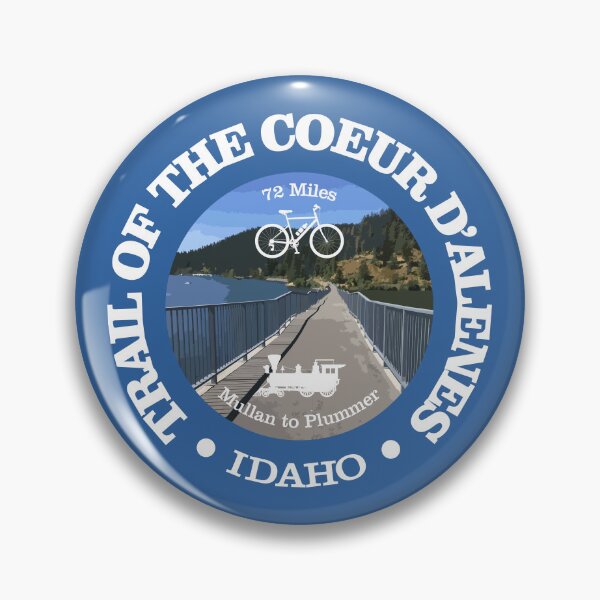 Item preview, Trail of the Coeur d'Alenes (cycling c) designed and sold by curranmorgan.