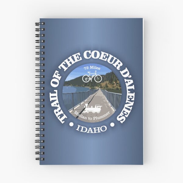 Item preview, Trail of the Coeur d'Alenes (cycling c) designed and sold by curranmorgan.