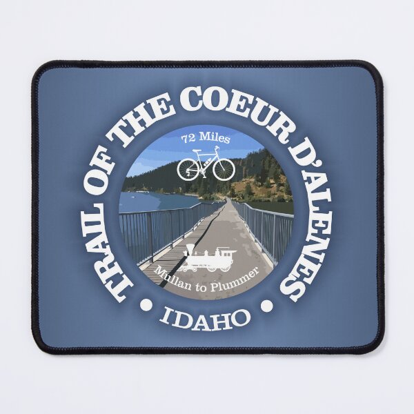 Item preview, Trail of the Coeur d'Alenes (cycling c) designed and sold by curranmorgan.