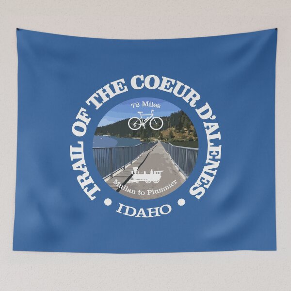 Item preview, Trail of the Coeur d'Alenes (cycling c) designed and sold by curranmorgan.
