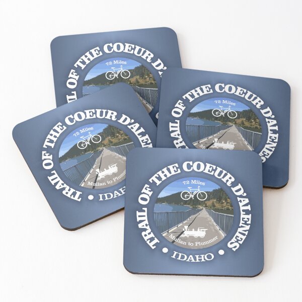 Item preview, Trail of the Coeur d'Alenes (cycling c) designed and sold by curranmorgan.