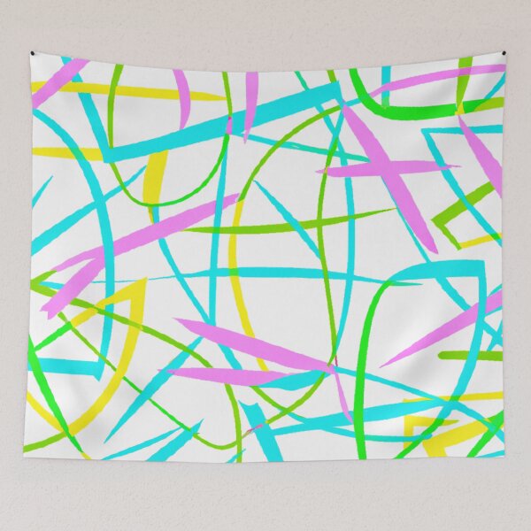 Item preview, Diseño de patrón de abstracción colorido designed and sold by Health And Fitness Posts e-Store.