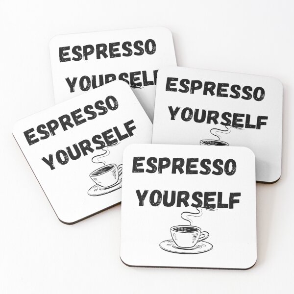 Item preview, Espresso Yourself - Coffee Charm and Authenticity designed and sold by PrzemekJAS.