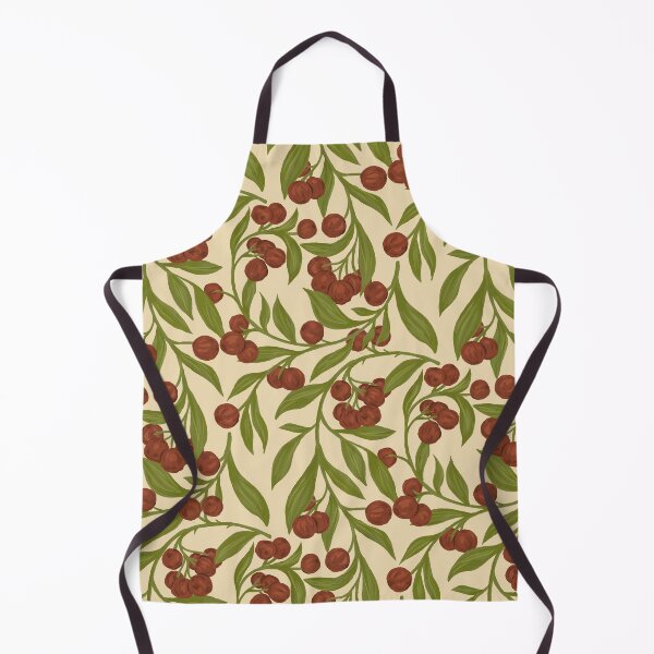 Item preview, Red Winter Berries Pattern designed and sold by rnmarts.