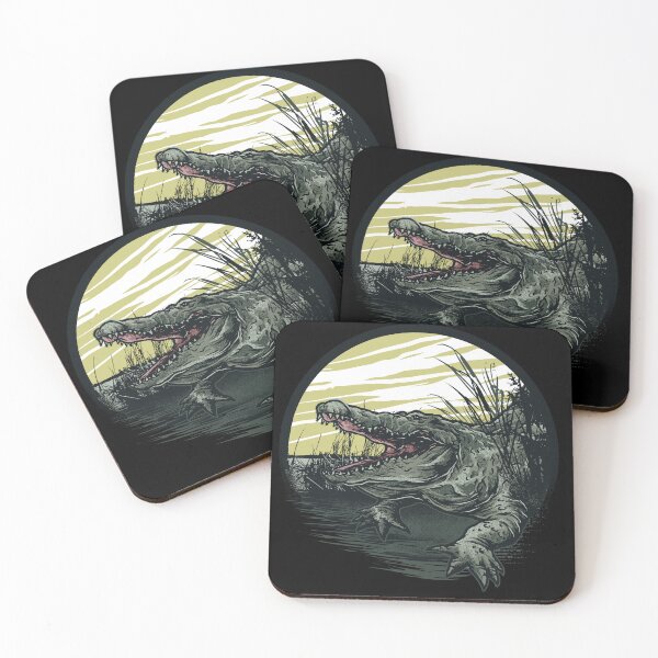 Item preview, Crocodile illustration designed and sold by lalatrash.