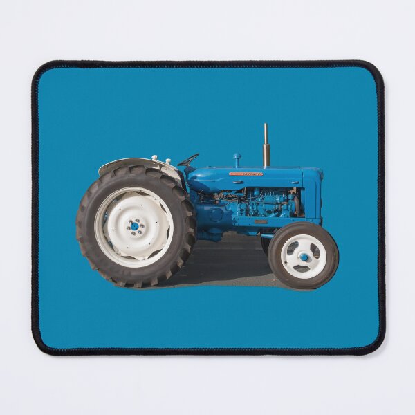 Item preview, Vintage tractor blue and white designed and sold by Millysuewood.