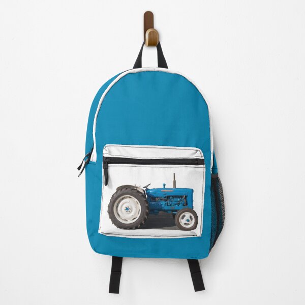Item preview, Vintage tractor blue and white designed and sold by Millysuewood.