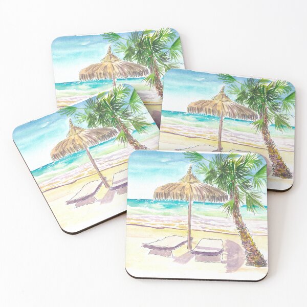 Item preview, Mexican Riviera and Caribbean Dream Beach Scene for Two designed and sold by artshop77.