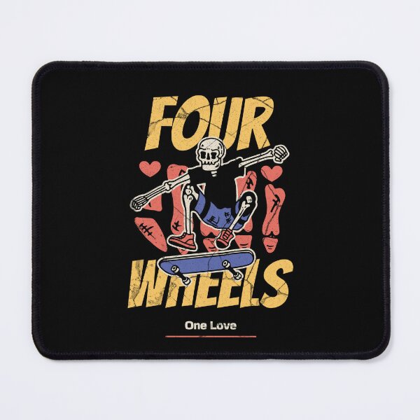 Item preview, Four Wheels, One Love Skateboard designed and sold by WildWoodWaver.