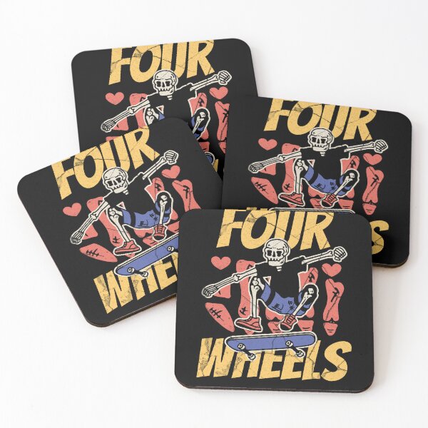 Item preview, Four Wheels, One Love Skateboard  designed and sold by WildWoodWaver.