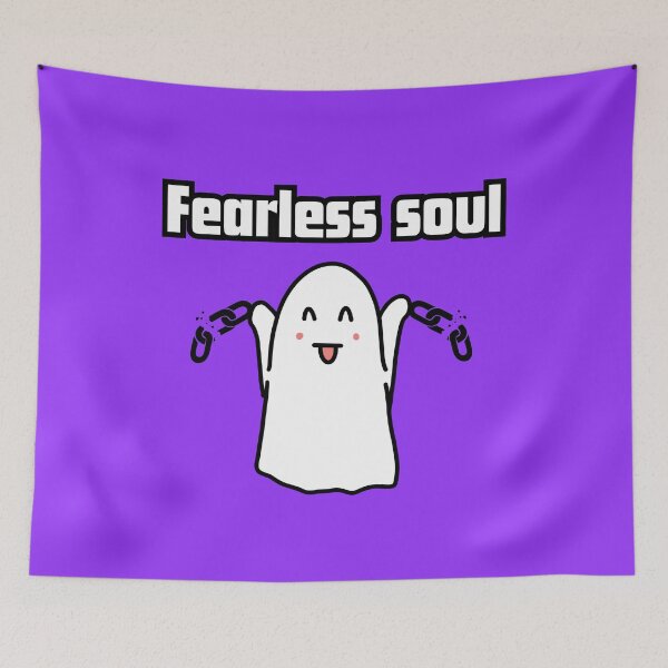 Item preview, Halloween ghost - Fearless soul designed and sold by ElLocoMus.